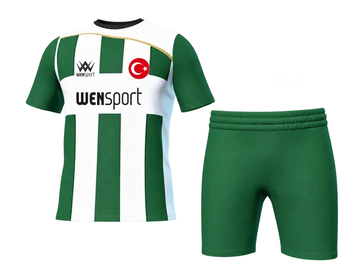 Futbol Forma üstü ve Şort tasarım örneği
